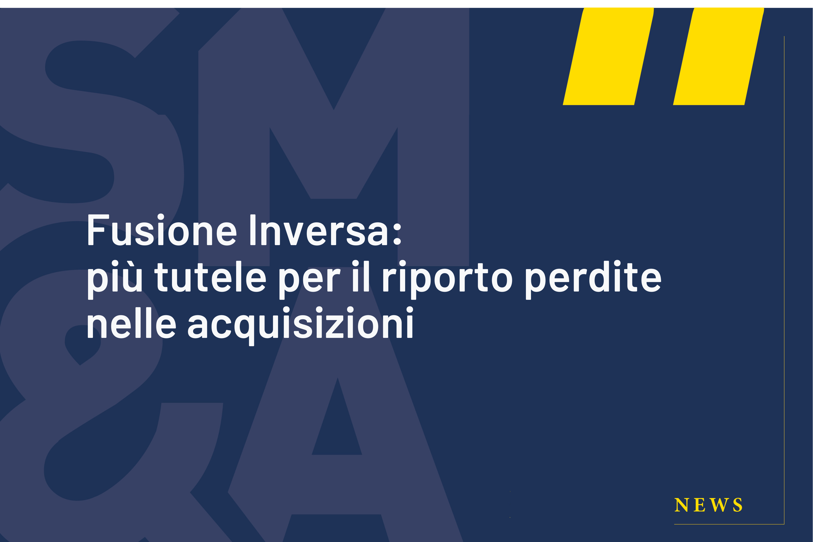 fusione-inversa-riporto-perdite-interpello 172-news.